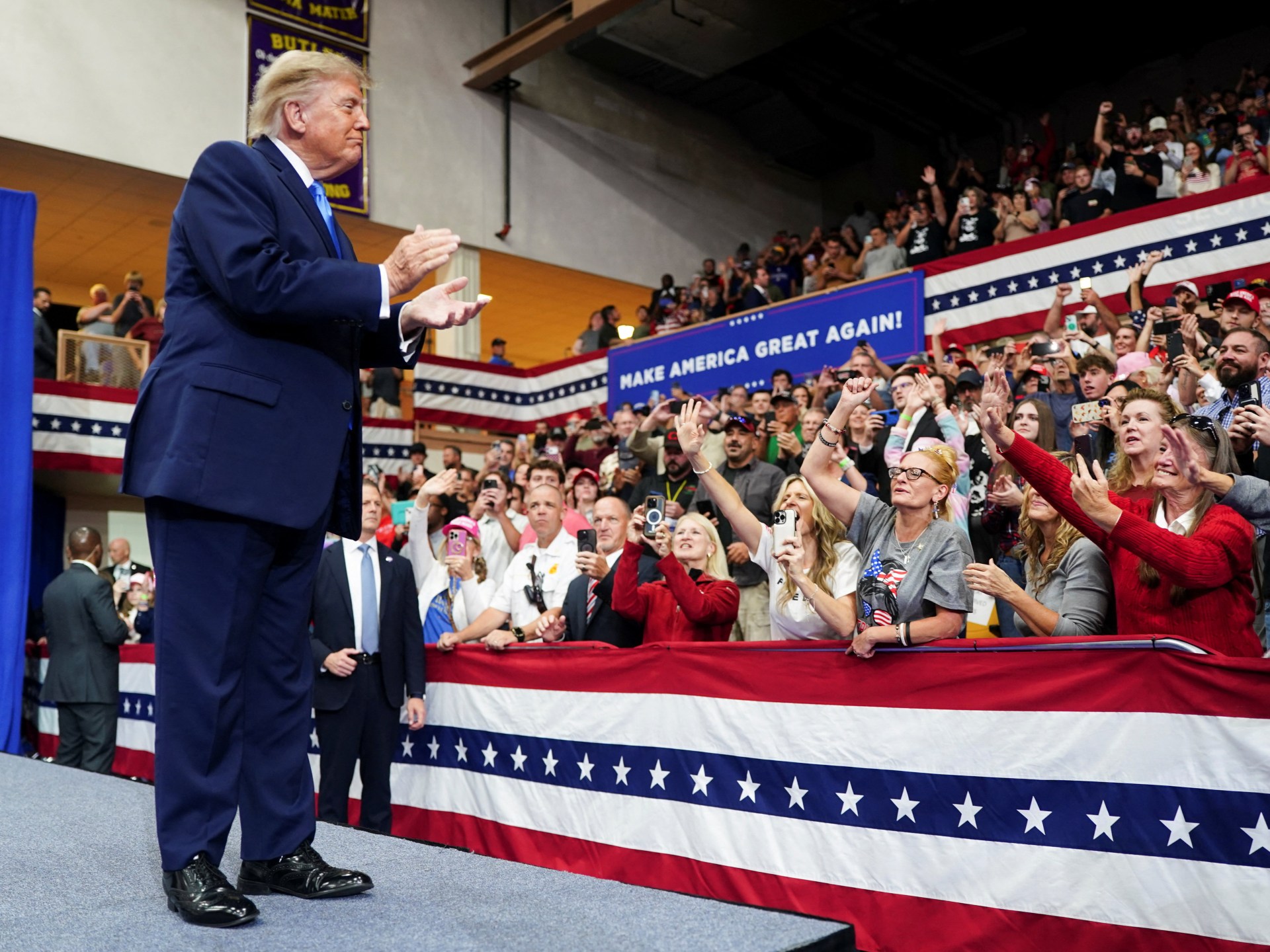 Trump Klaim 'Kejutan Besar' di Pilgub AS, Ratusan Dukungan di Ohio