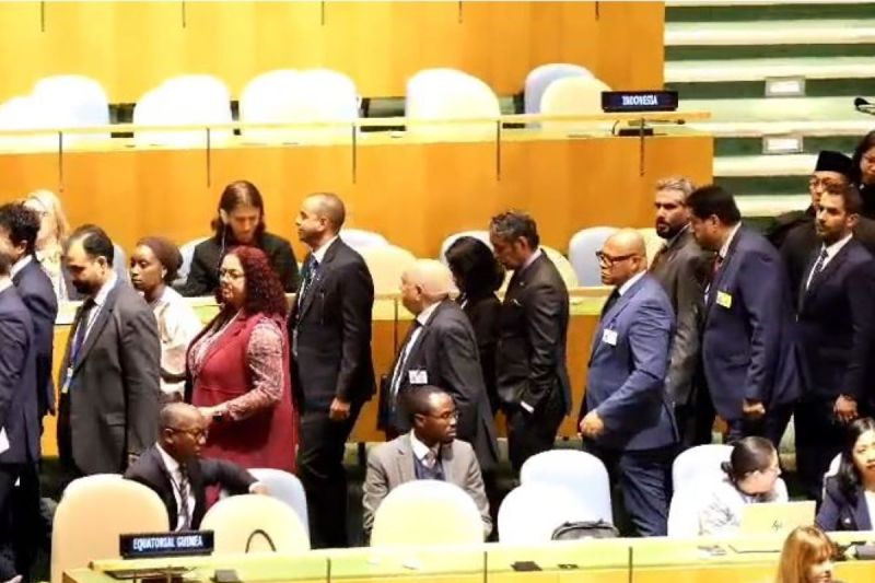 Indonesia Delegation Walks Out During Netanyahu's UN Speech