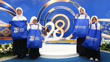 HUT ke-28 Bank Mandiri: Komitmen Sosial di Berbagai Daerah